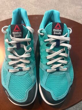 Reebok Women's Teal CrossFit Training Sneakers size 10